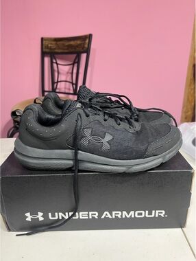 Under Armour Black Athletic Sneakers Size 12